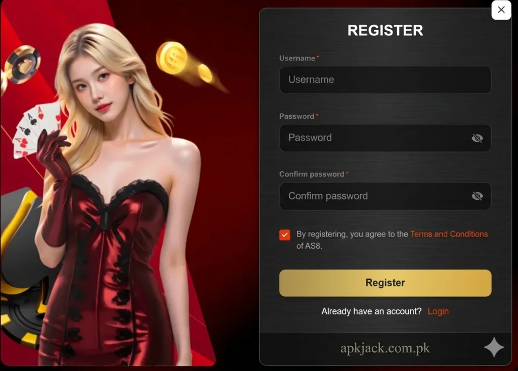 AS8 BET Game Signup