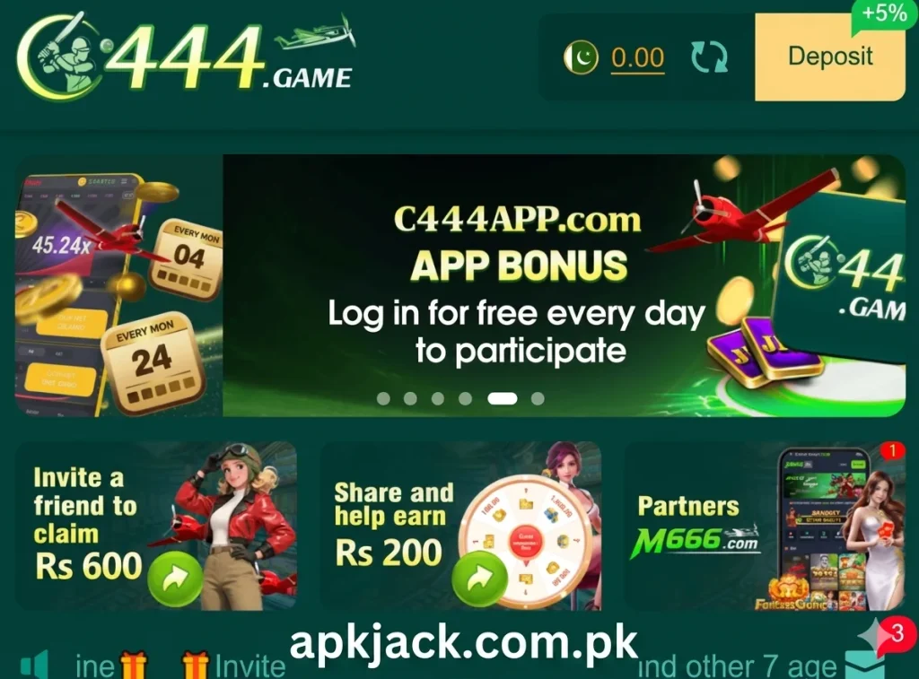 C444 Game Bonuses and Rewards