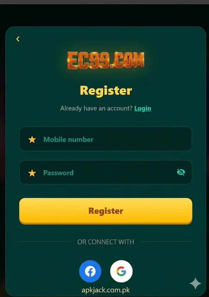 EC99 Game Register