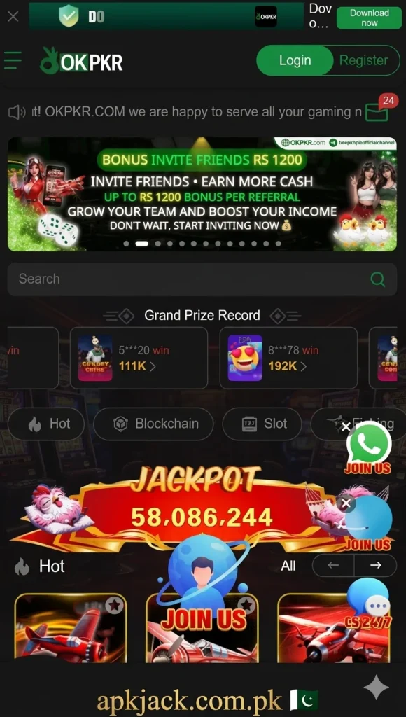 OKPKR Game Interface