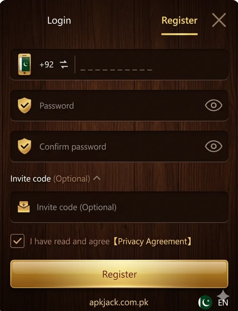 PK MEGAVIP Game Registration and Login