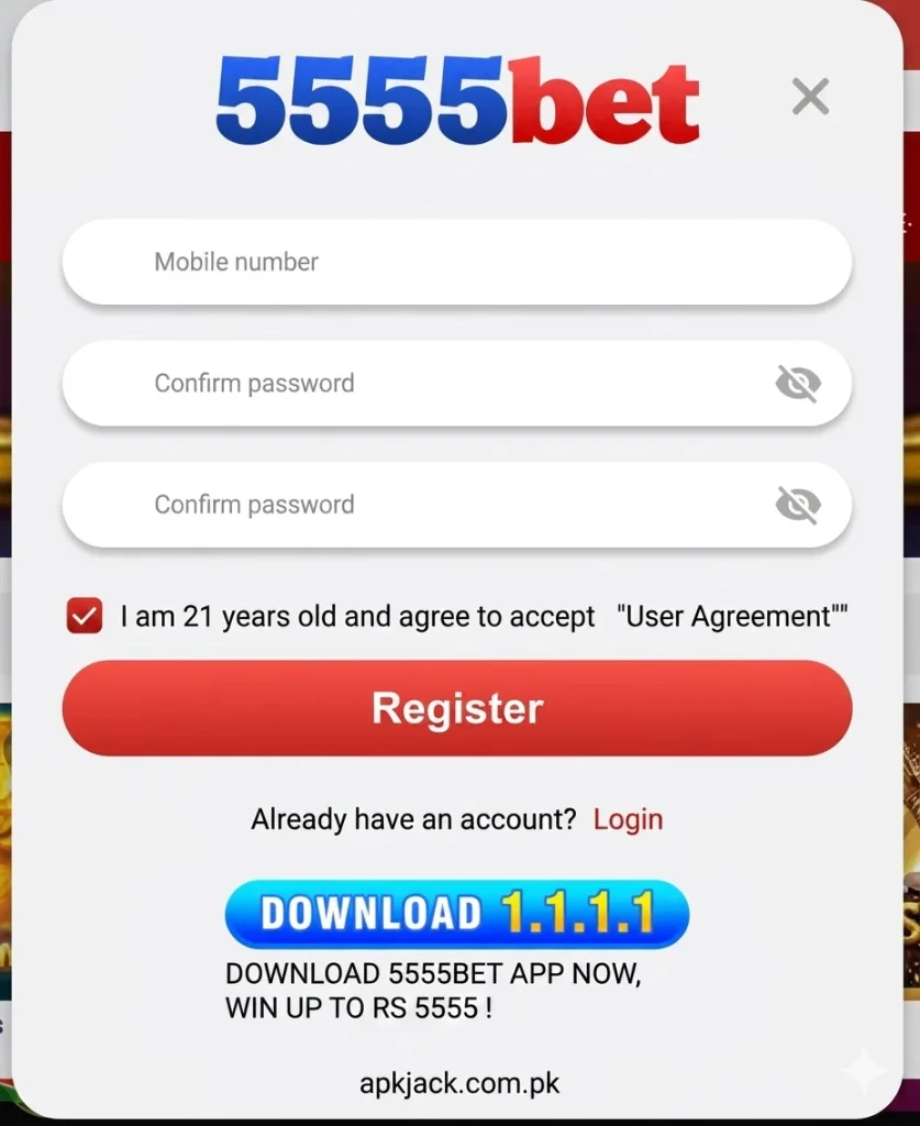 PK5555 game register