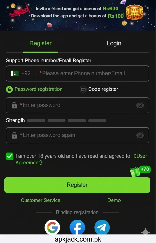 Y999 Game registration