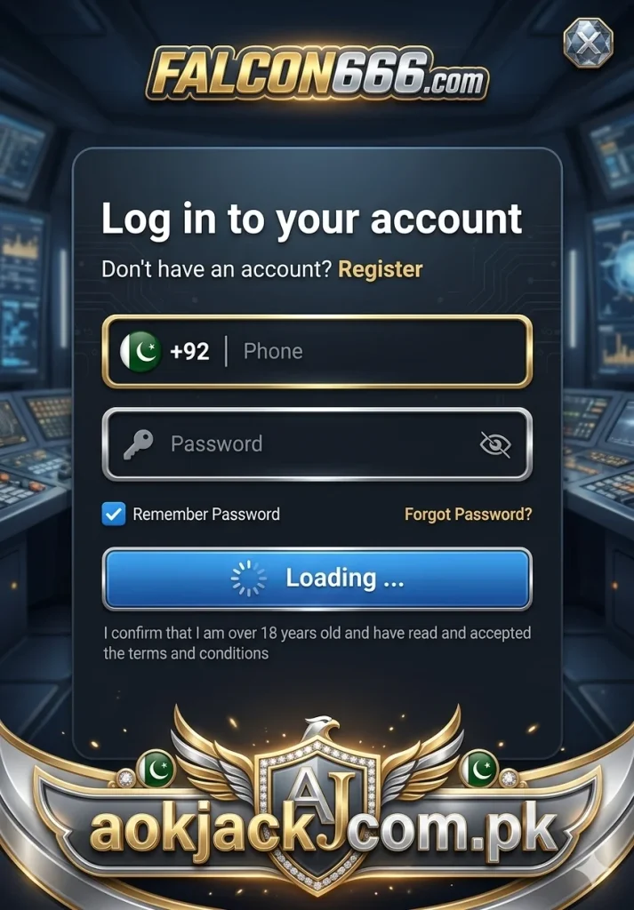 FALCON666 Game Registration Area
