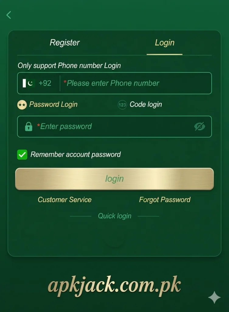 GB777 game registration section