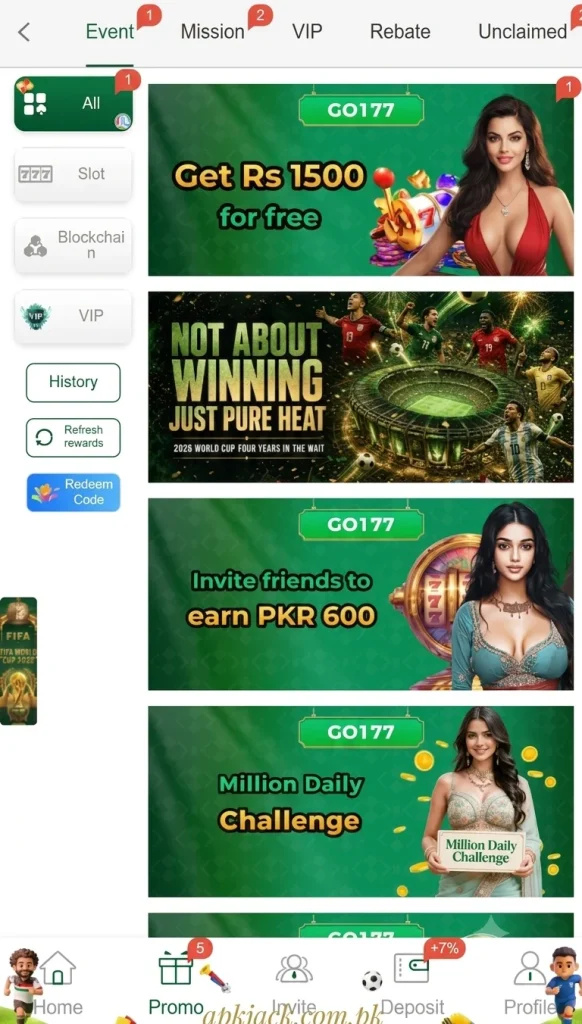 GO177 Game rewards worth knowing