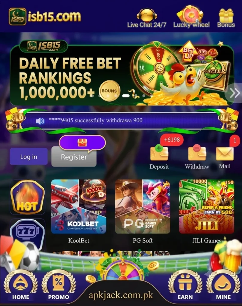 ISB15 Game Basic features and jazz cash
