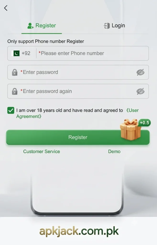 ME5 Game Registration and Login