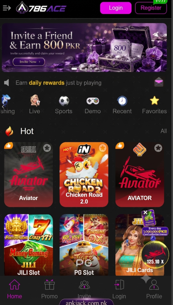 786Ace Game Homepage