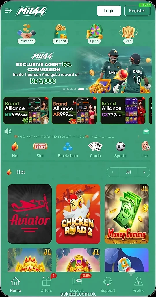 Mill 44 Game APK Latest Version download and earn in PKR
