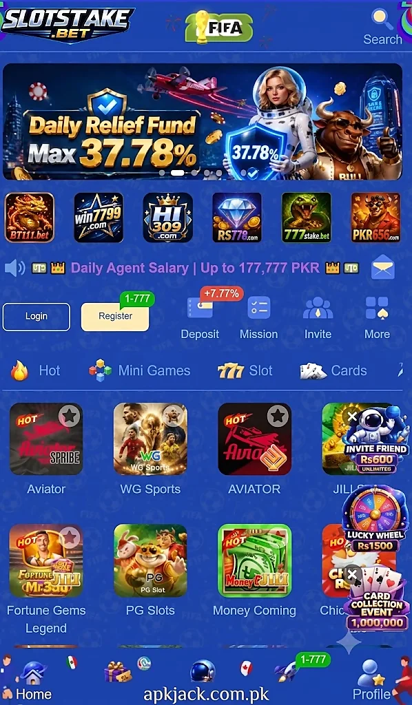 slotsTake Game Download Real earning Platform